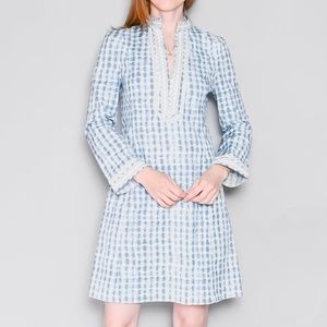 Tory Burch tunic dress in Blue Sonda